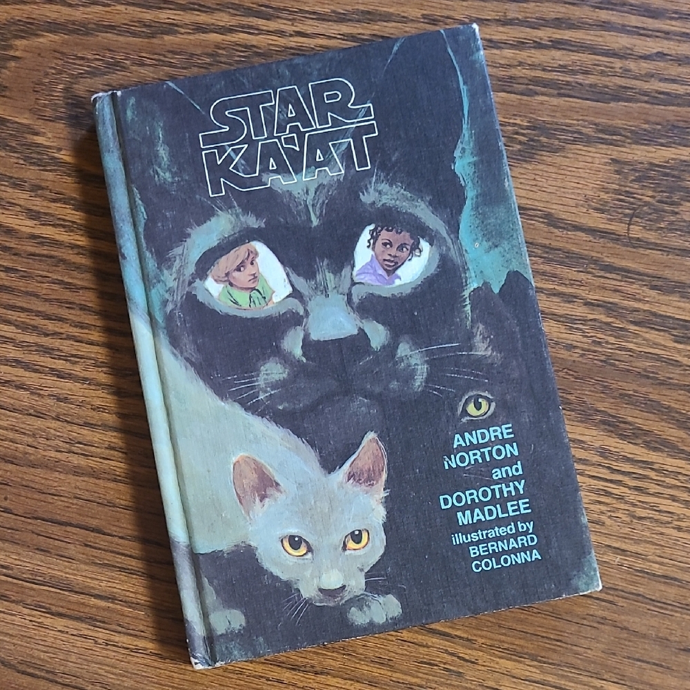 Vintage Book! Star Ka'at Hardcover Book by Andre Norton & Dorothy Madlee 1976 ♥